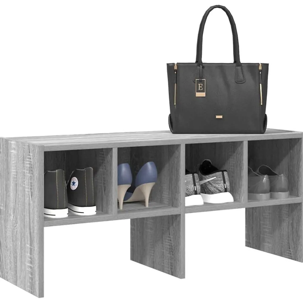 vidaXL Étagère à chaussures empilable 89,5x30x40 cm