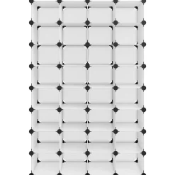 vidaXL Étagère à chaussures 93x36,5x140 cm PP