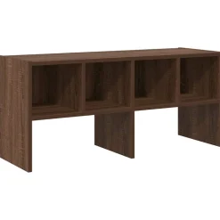 vidaXL Étagère à chaussures empilable chêne marron 89,5x30x40 cm