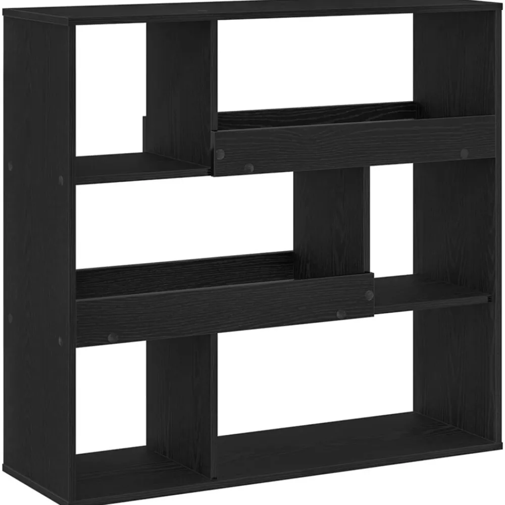 vidaXL Étagère à livres Chêne noir 100 x 33 x 94,5 cm