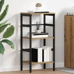 vidaXL Étagère Chêne artisanal 40 x 29,5 x 81 cm Bois d'ingénierie