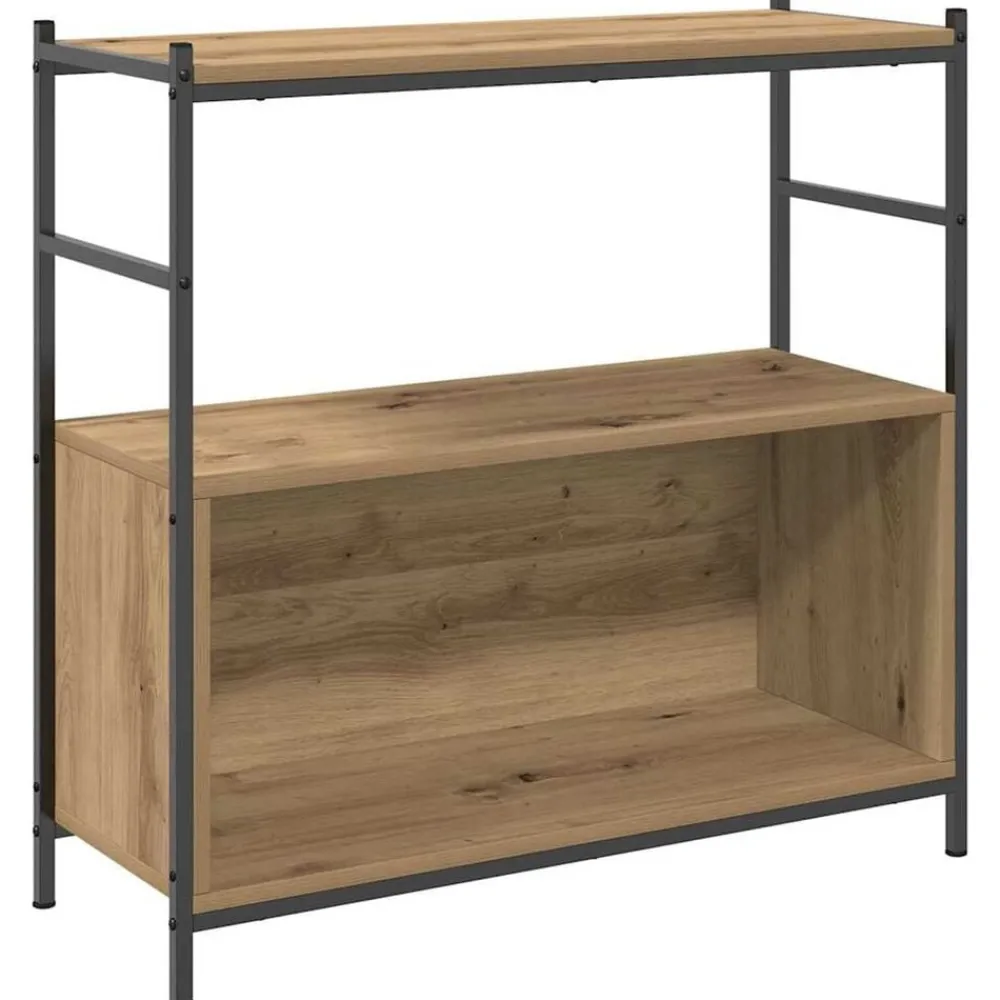 vidaXL Étagère chêne artisanal 80 x 30 x 78.5 cm Bois d'ingénierie