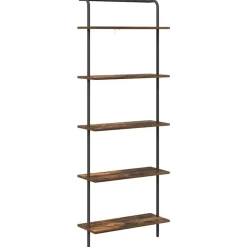 Étagères-vidaXL Étagère Chêne fumé 60 x 24 x 168 cm Bois d'ingénierie Ch&ecirc;ne fumé