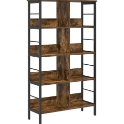 vidaXL Étagère Chêne fumé 82 x 32 x 144,5 cm Bois d'ingénierie