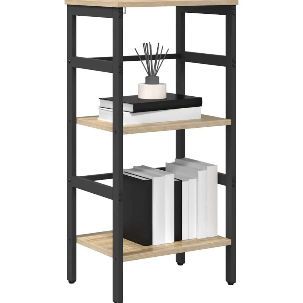vidaXL Étagère Chêne Sonoma 40 x 29,5 x 81 cm Bois d'ingénierie