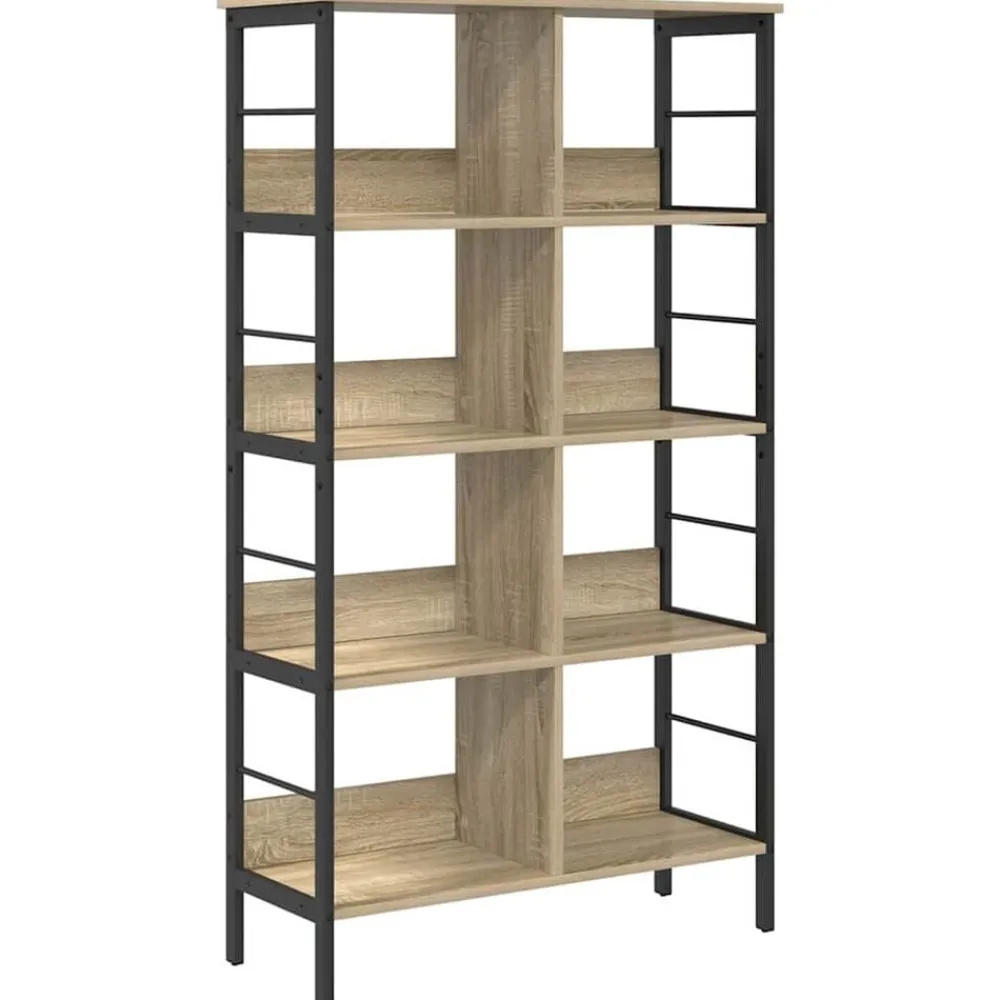 Étagères-vidaXL Étagère Chêne Sonoma 82 x 32 x 144,5 cm Bois d'ingénierie Ch&ecirc;ne sonoma