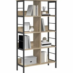 Étagères-vidaXL Étagère Chêne Sonoma 82 x 32 x 144,5 cm Bois d'ingénierie Ch&ecirc;ne sonoma