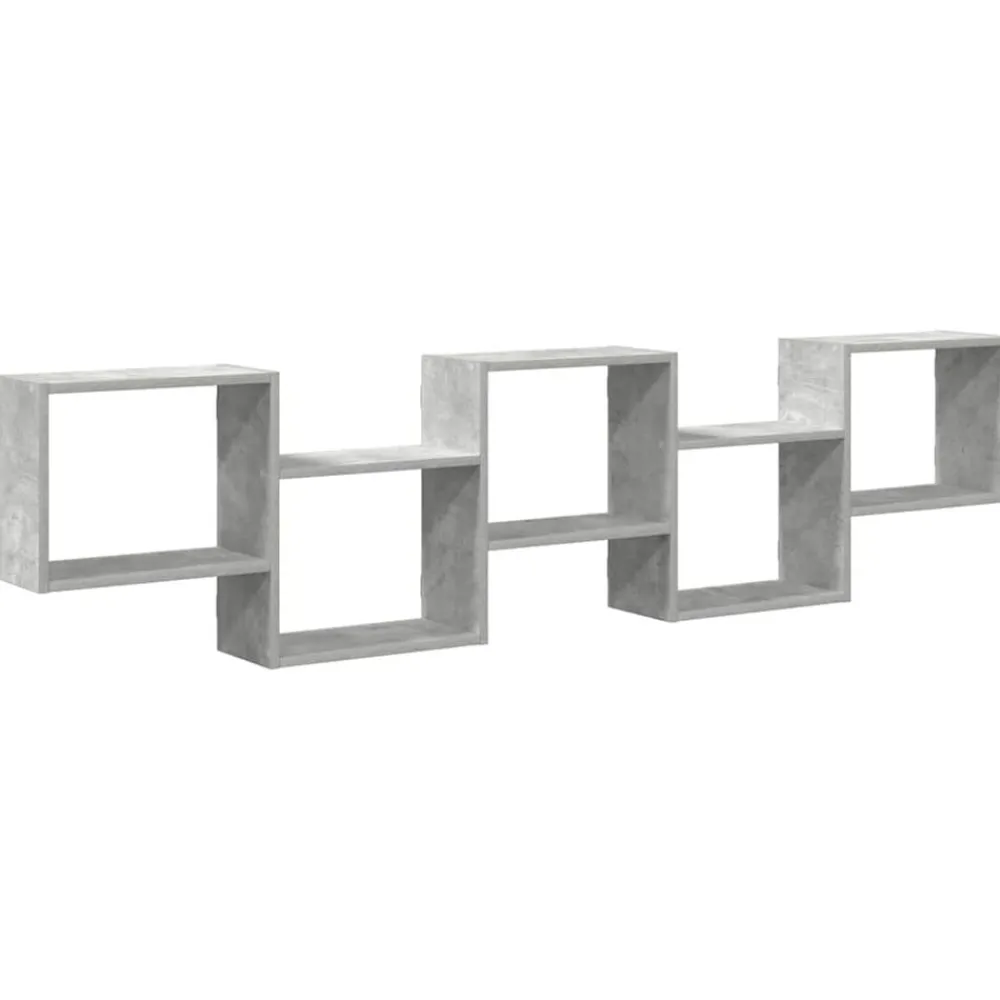 vidaXL Étagère cube murale 5 compartiments bois ingénierie