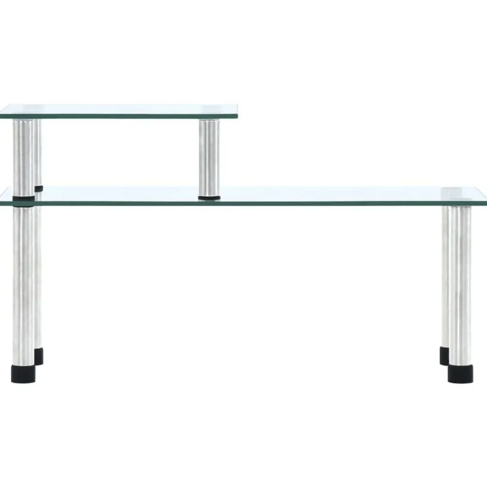 Arts De La Table & Arts Culinaires-vidaXL Étagère de cuisine 45x16x26 cm Verre trempé Transparent