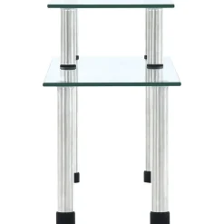 Arts De La Table & Arts Culinaires-vidaXL Étagère de cuisine 45x16x26 cm Verre trempé Transparent