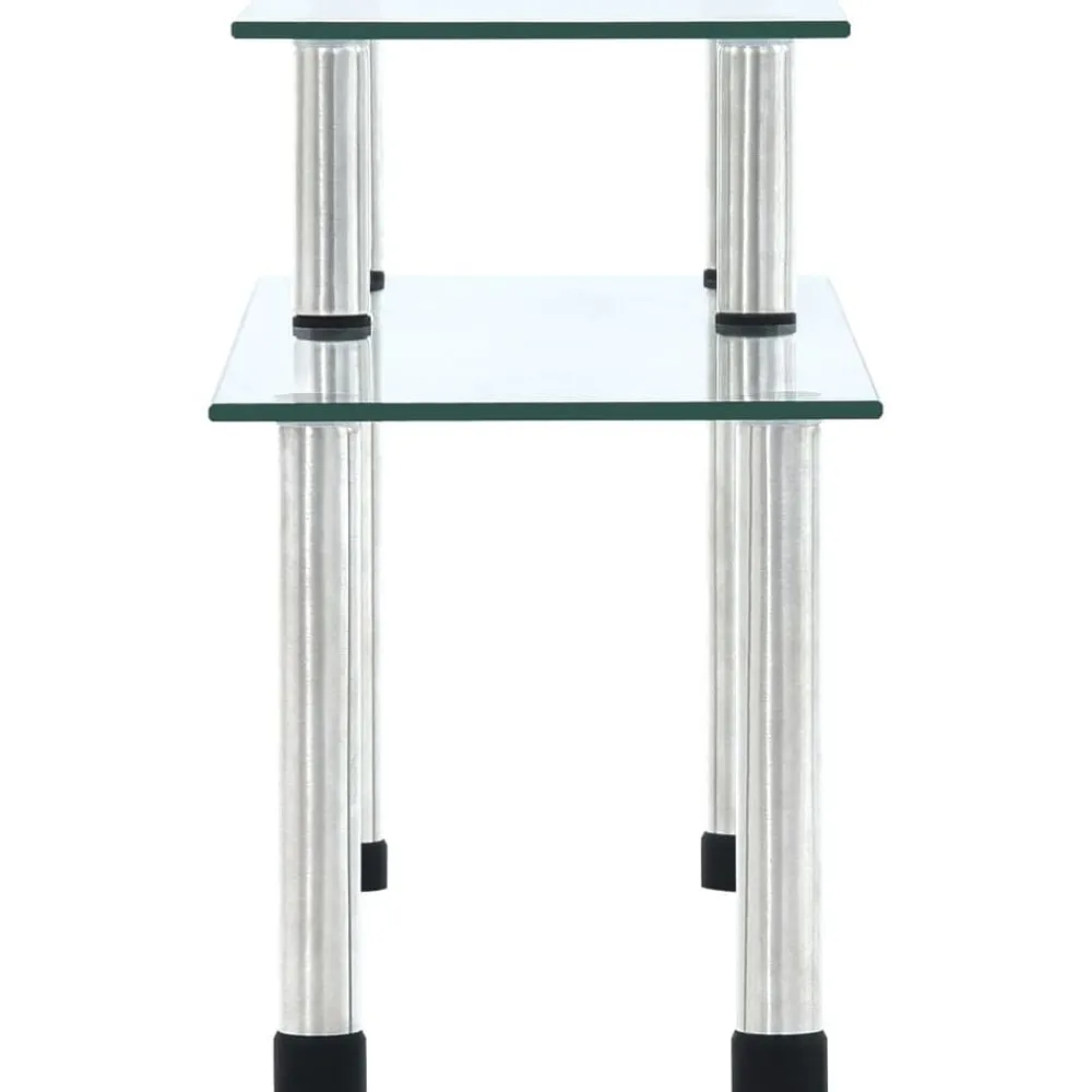 Arts De La Table & Arts Culinaires-vidaXL Étagère de cuisine 45x16x26 cm Verre trempé Transparent