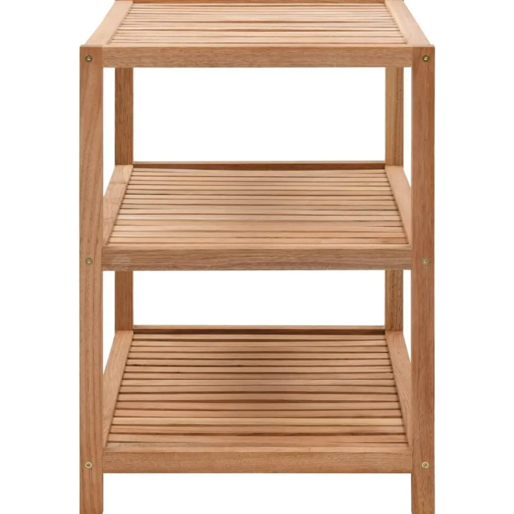 Accessoires De Salle De Bain-vidaXL Étagère de salle de bain Bois de noyer massif 65x40x55 cm