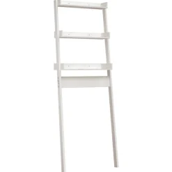 vidaXL Étagère de toilette 63,5x32x179 cm Bois de pin massif