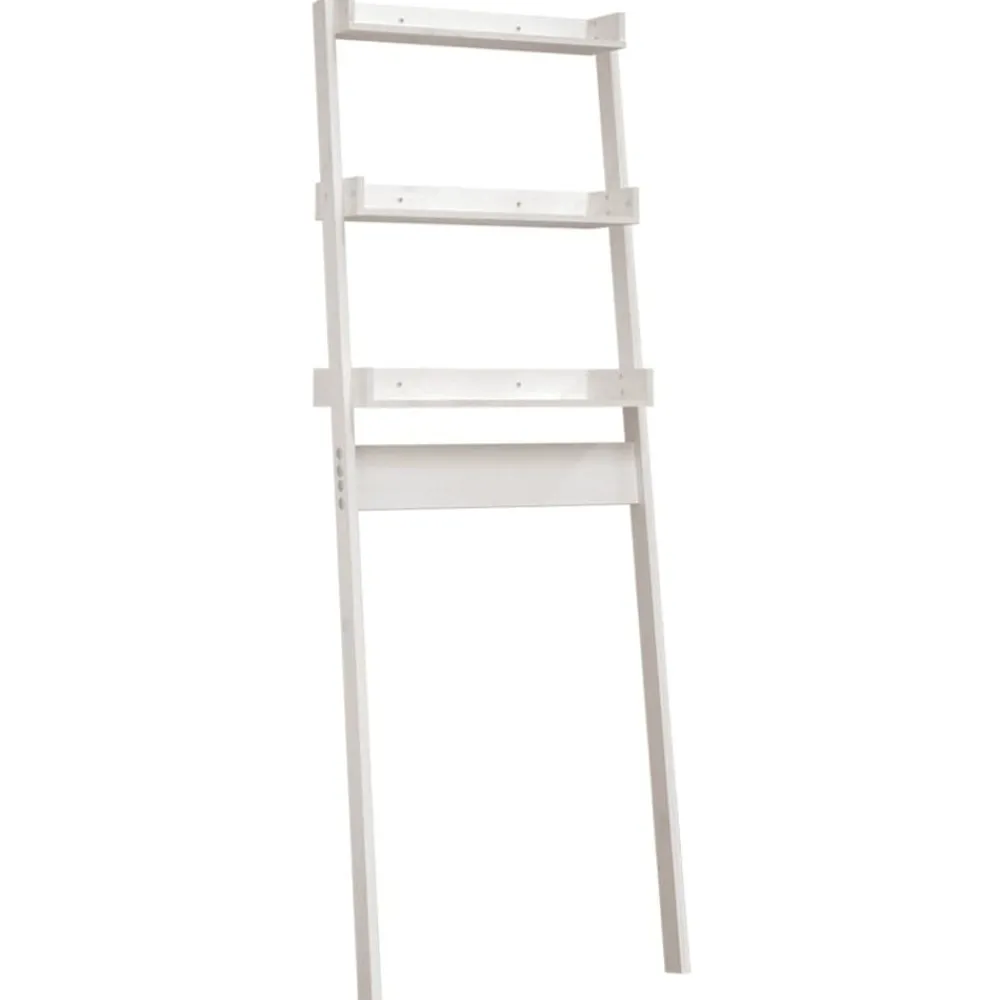 vidaXL Étagère de toilette 63,5x32x179 cm Bois de pin massif