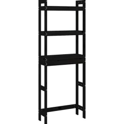 vidaXL Étagère de toilette 63x26x171 cm Bois de pin massif