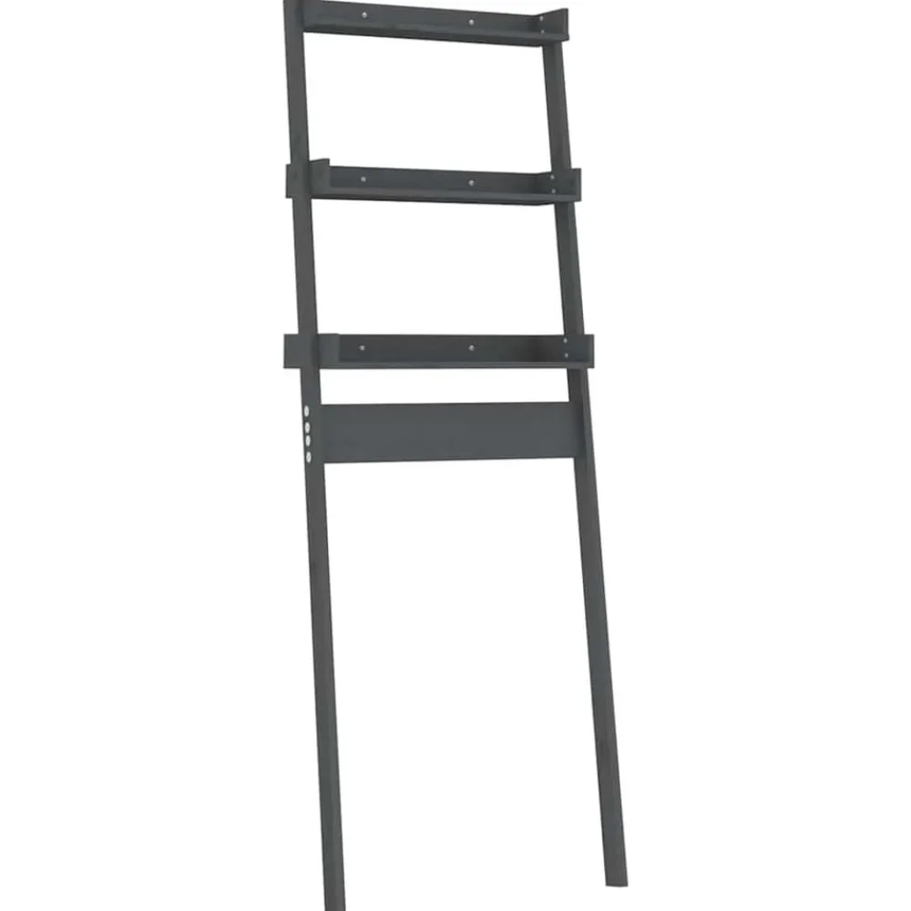 vidaXL Étagère de toilette 63,5x32x179 cm Bois de pin massif