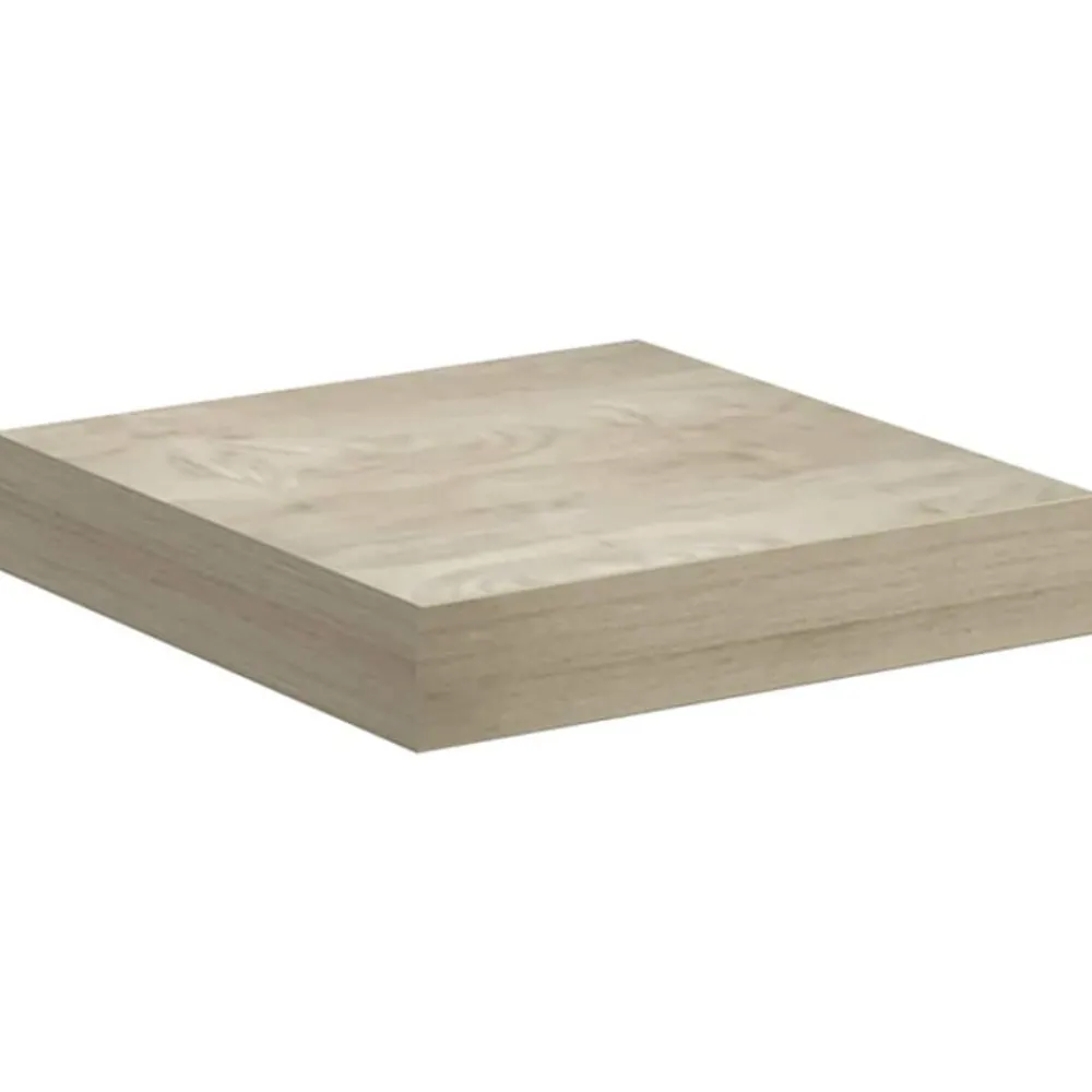 Étagères-vidaXL Étagère flottante murale chêne 23x23,5x3,8 cm MDF Ch&ecirc;ne