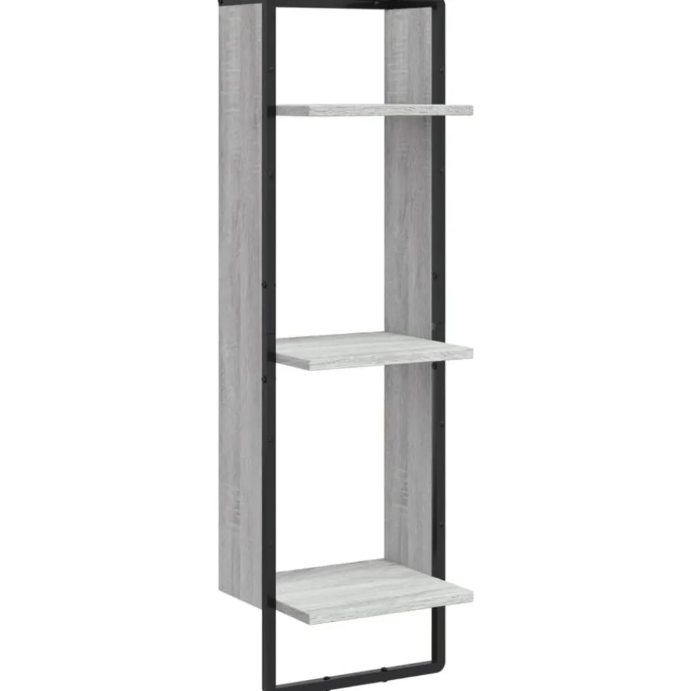 vidaXL Étagère murale 3 niveaux 30x25x100 cm