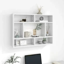 vidaXL Étagère murale 75x16x55 cm Bois d’ingénierie