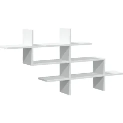 vidaXL Étagère murale 124,5x18x60,5 cm bois d'ingénierie