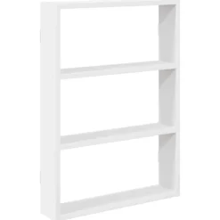 Étagères-vidaXL Étagère murale 43x9x60 cm bois d'ingénierie Blanc