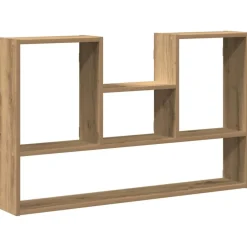 Étagères-vidaXL Étagère murale chêne artisanal 99x15x60 cm bois d'ingénierie Ch&ecirc;ne