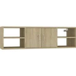 Étagères-vidaXL Étagère murale Chêne sonoma 102x30x29 cm Bois d’ingénierie Ch&ecirc;ne sonoma