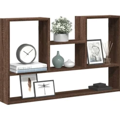 vidaXL Étagère murale chêne marron 99x15x60 cm bois d'ingénierie