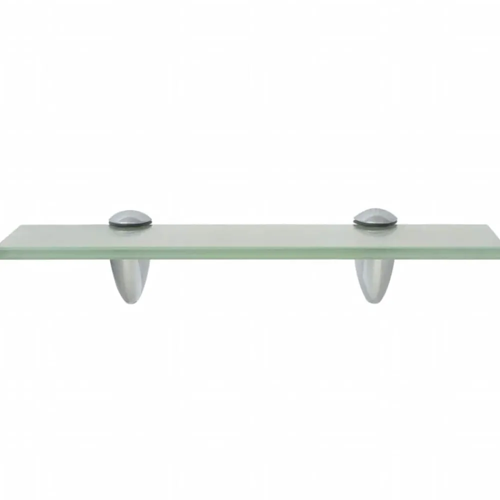 Étagères-vidaXL Étagère murale en verre 30 x 10 cm 8 mm Blanc