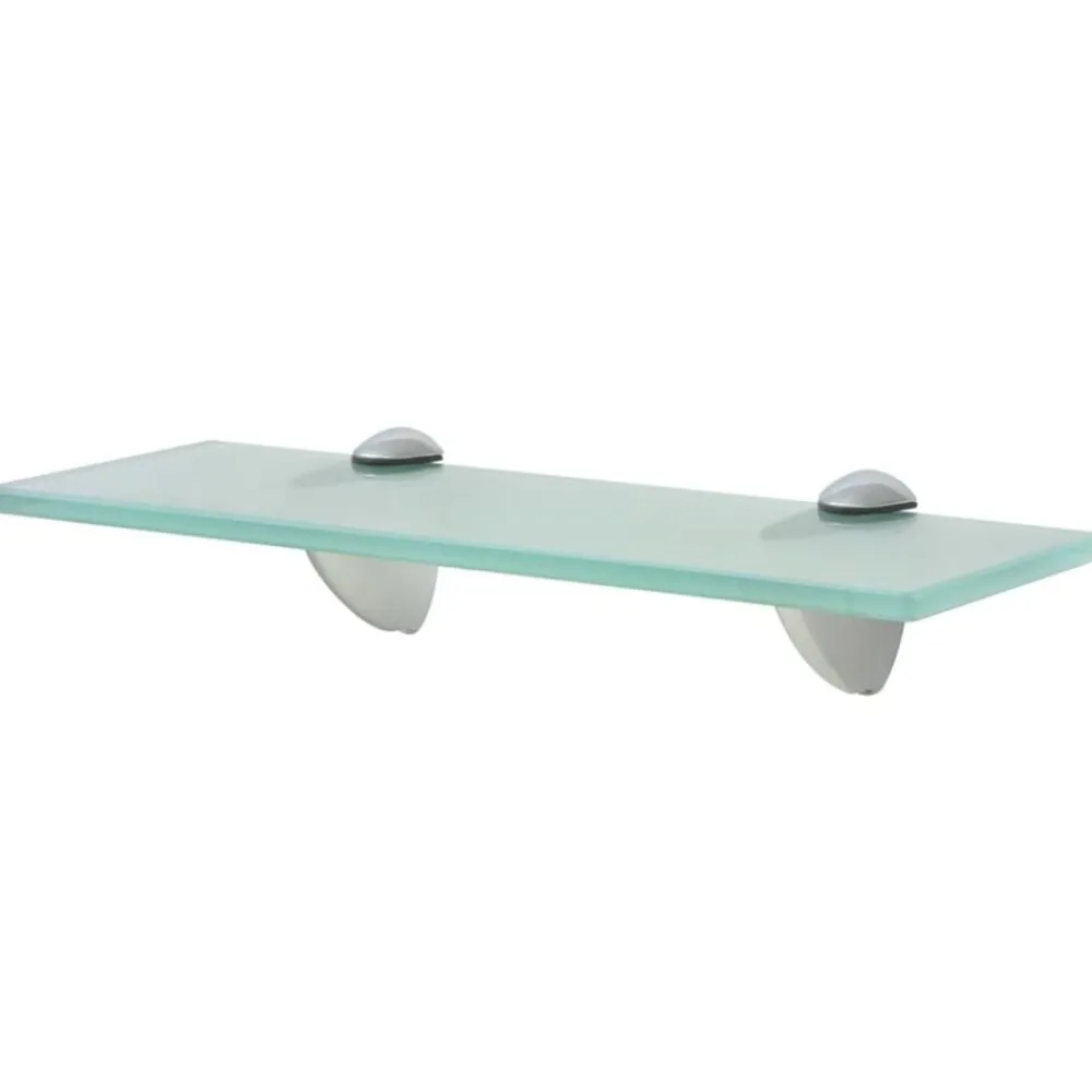 Étagères-vidaXL Étagère murale en verre 30 x 10 cm 8 mm Transparent