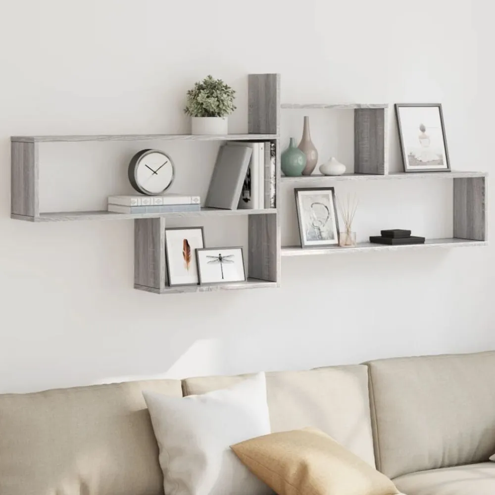 vidaXL Étagère murale 167,5x18x68 cm bois ingénierie