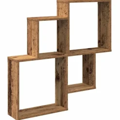 vidaXL Étagère murale 80x15x78,5 cm bois d'ingénierie