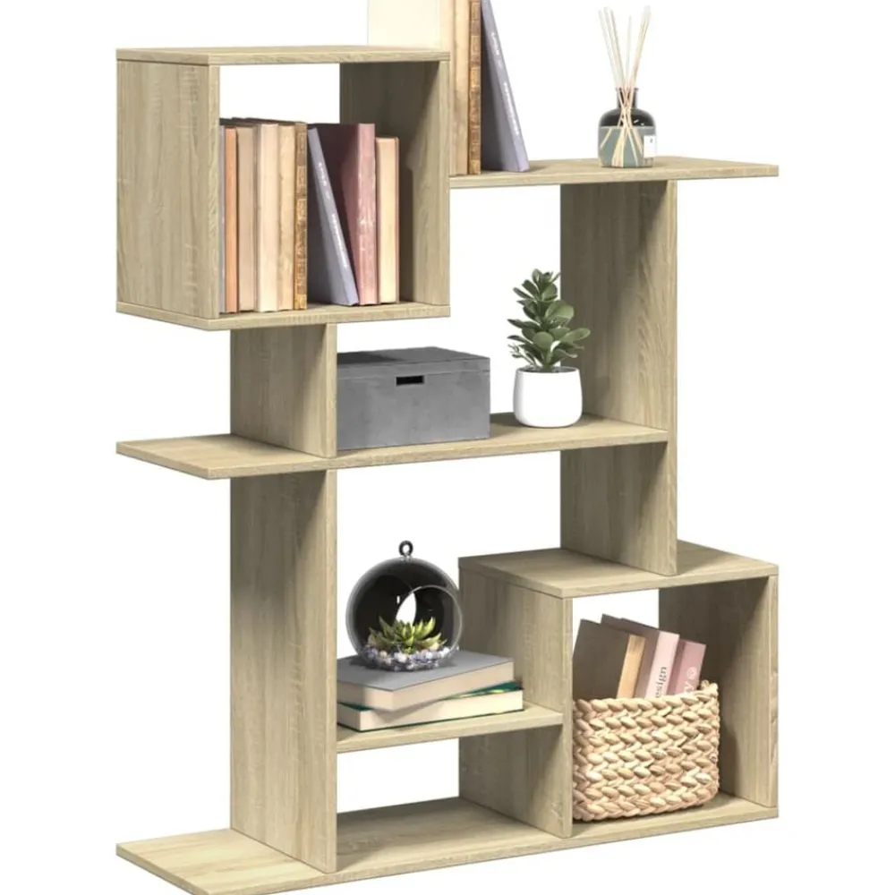 vidaXL Étagère séparatrice de pièce chêne sonoma 92x29x112 cm