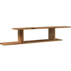 vidaXL Étagère TV murale 125x18x23 cm bois d'ingénierie