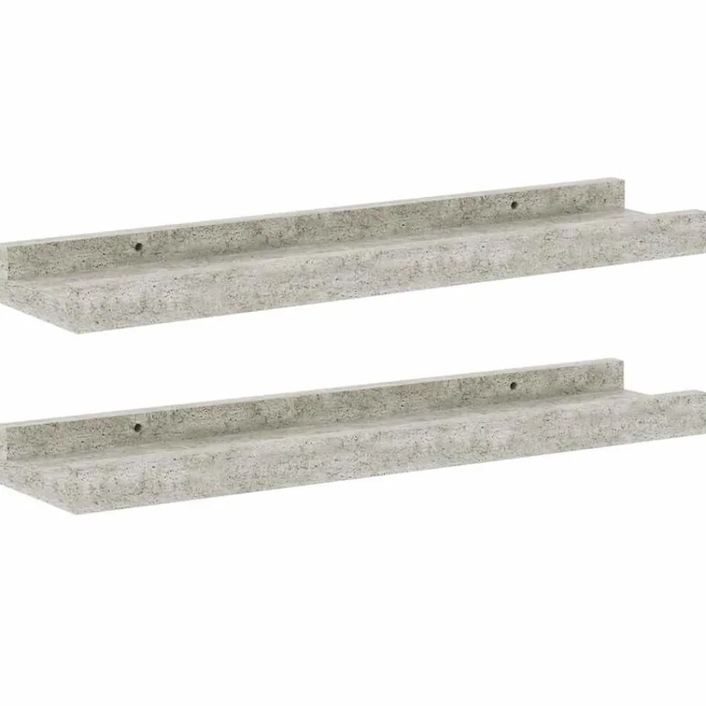 vidaXL Étagères murales 2 pcs 40x9x3 cm