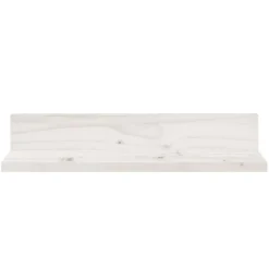 Étagères-vidaXL Étagères murales 2 pcs 50x11x9 cm Bois de pin massif Blanc