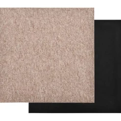 Matériaux De Construction-vidaXL Tapis 20 pcs 50 x 50 cm 100% Polypropylène Beige