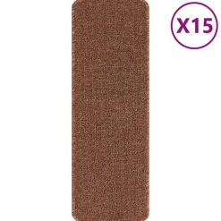 vidaXL Tapis Antidérapants pour Escaliers 15 pcs Jaune 60 x 25 cm PP