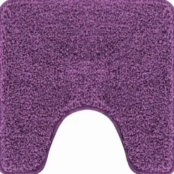 Accessoires De Salle De Bain-vidaXL Tapis de bain antidérapant avec découpe pour toilette Violet