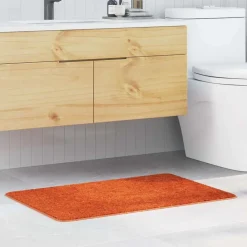 Accessoires De Salle De Bain-vidaXL Tapis de bain antidérapant 60 x 90 cm PP Orange