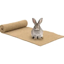 Articles Pour Animaux De Compagnie-vidaXL Tapis de chanvre pour rongeurs 0,5x1 m 5 mm