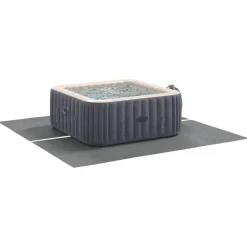 vidaXL Tapis de piscine 274 x 274 x 0,1 cm Tissu non tissé