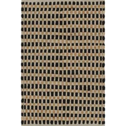 vidaXL Tapis de salle de bain tissés à la main Jute Naturel et