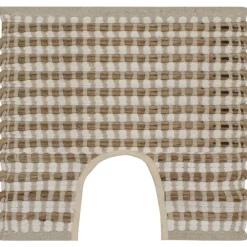 vidaXL Tapis de salle de bain tissés à la main Naturel et