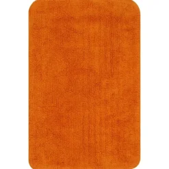 Accessoires De Salle De Bain-vidaXL Tapis de salle de bain 2 pcs Tissu Orange