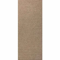 Décorations-vidaXL Tapis de surface AGIRA Naturel 150 x 80 cm Polyester