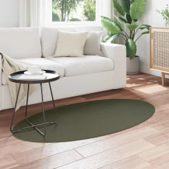 Décorations-vidaXL Tapis de surface HUARTE Vert forêt 80 x 150 cm 100% Polyester Vert for&ecirc;t