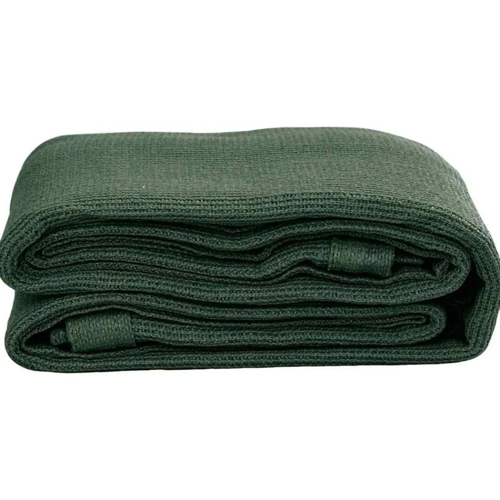 vidaXL Tapis de tente 250 x 300 cm PEHD Vert