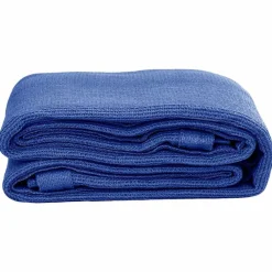 Loisirs De Plein Air-vidaXL Tapis de tente 200x200 cm PEHD Bleu