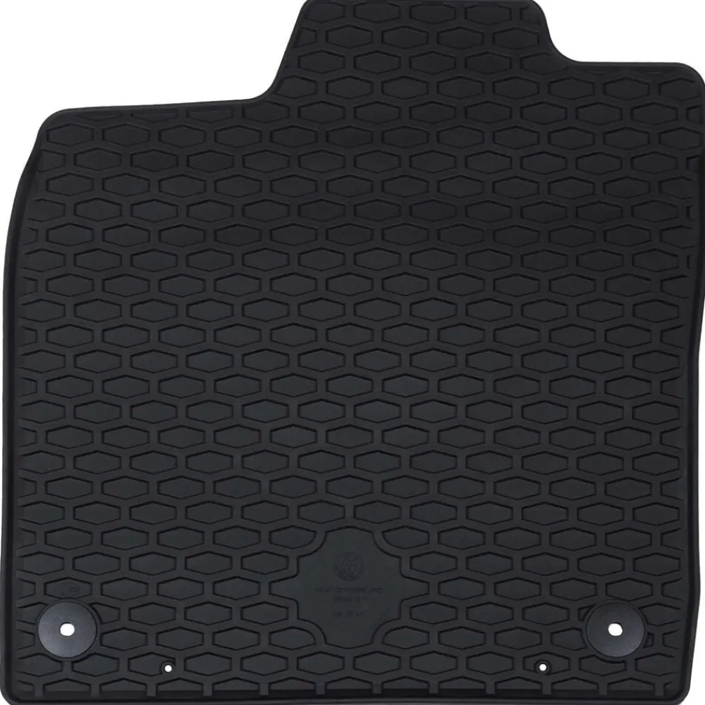 Pièces Détachées Pour Véhicules-vidaXL Tapis de voiture 4 pcs Noir adapté pour VW ID.3 2019-